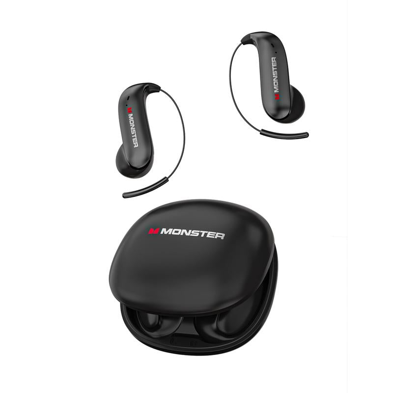 Monster Wireless Earbuds, 145H Playtime, Titanium Design