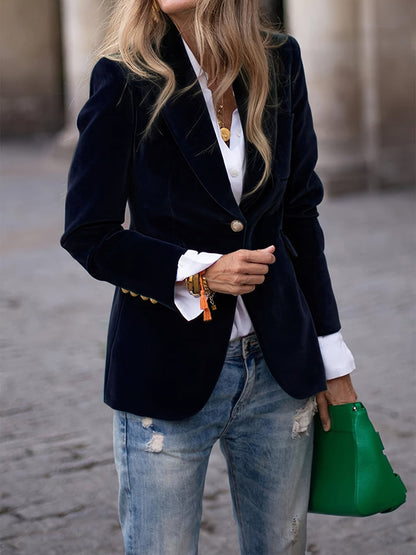 Timeless Velvet Blazer
