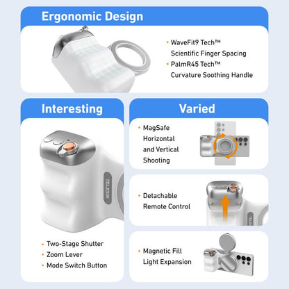 Magnetic Camera Grip