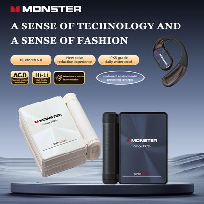 Monster Wireless Earbuds, 145H Playtime