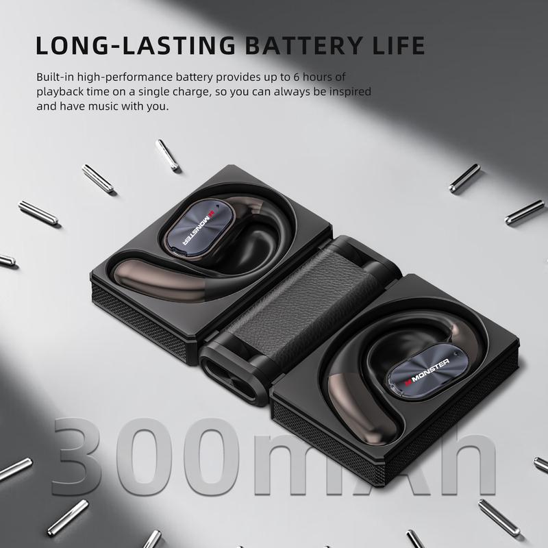 Monster Wireless Earbuds, 145H Playtime