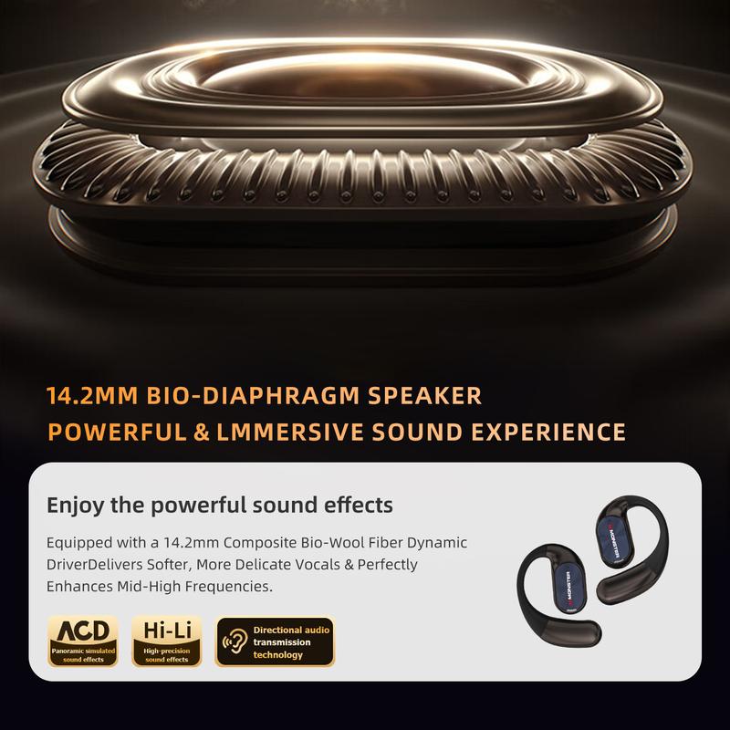 Monster Wireless Earbuds, 145H Playtime