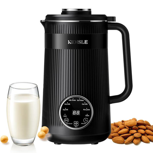 8-in-1 Nut Milk & Coffee Maker, 32oz, Self-Cleaning Stainless Steel
