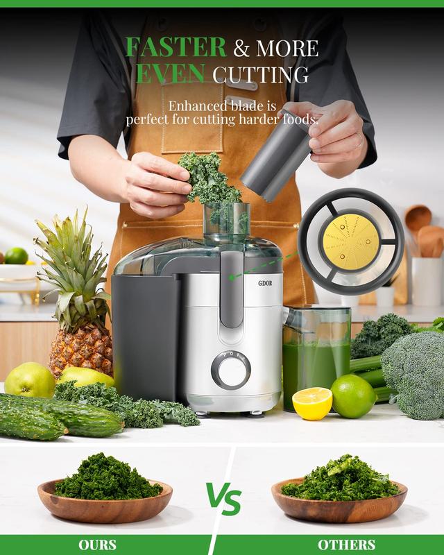 High-power centrifugal juicer