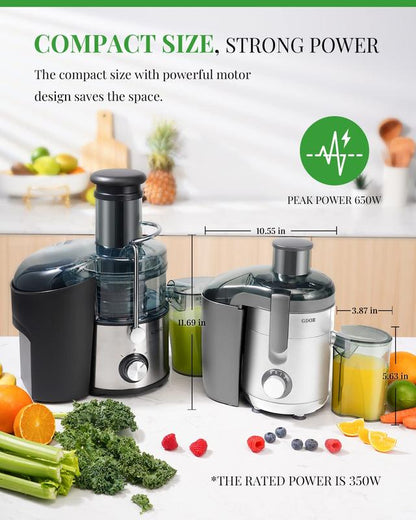 High-power centrifugal juicer
